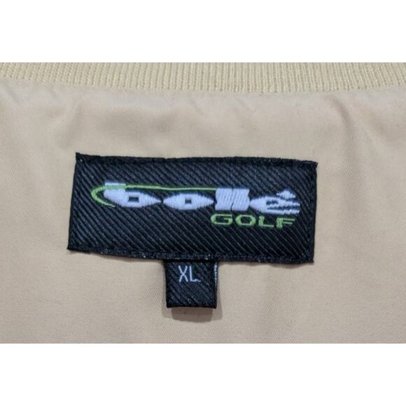 Bolle Golf Pullover V Neck Yellow Vest sz XL - Picture 2 of 4